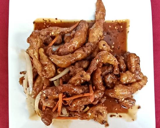 86. Ginger Fried Shredded Chicken (乾雞絲)